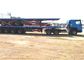 3 remolque plano de envío del camión de los árboles 40T 65R22.5