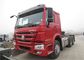 10 camión de remolque resistente de Wheeler Head 6x4 420hp Howo semi